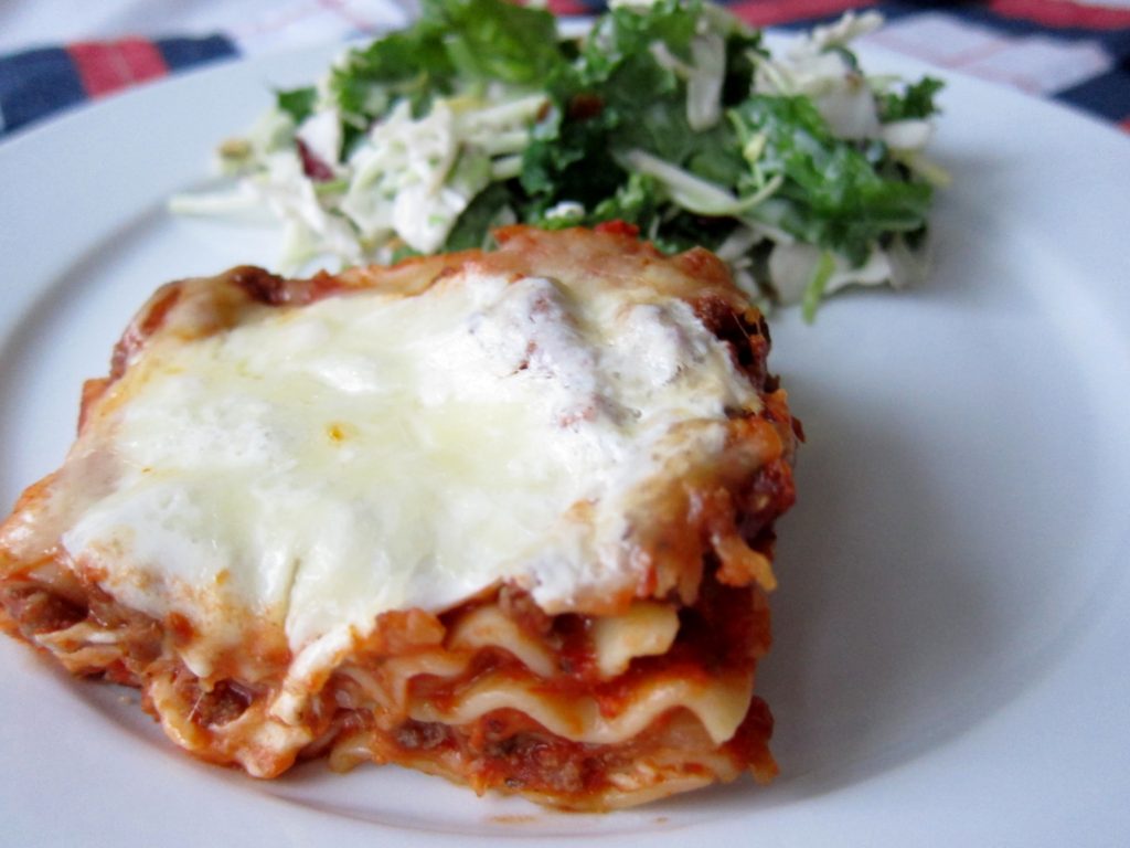 Cheesy Lasagna - Love Your Abode