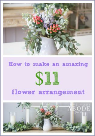 DIY Filler Flower Arrangement - Love Your Abode