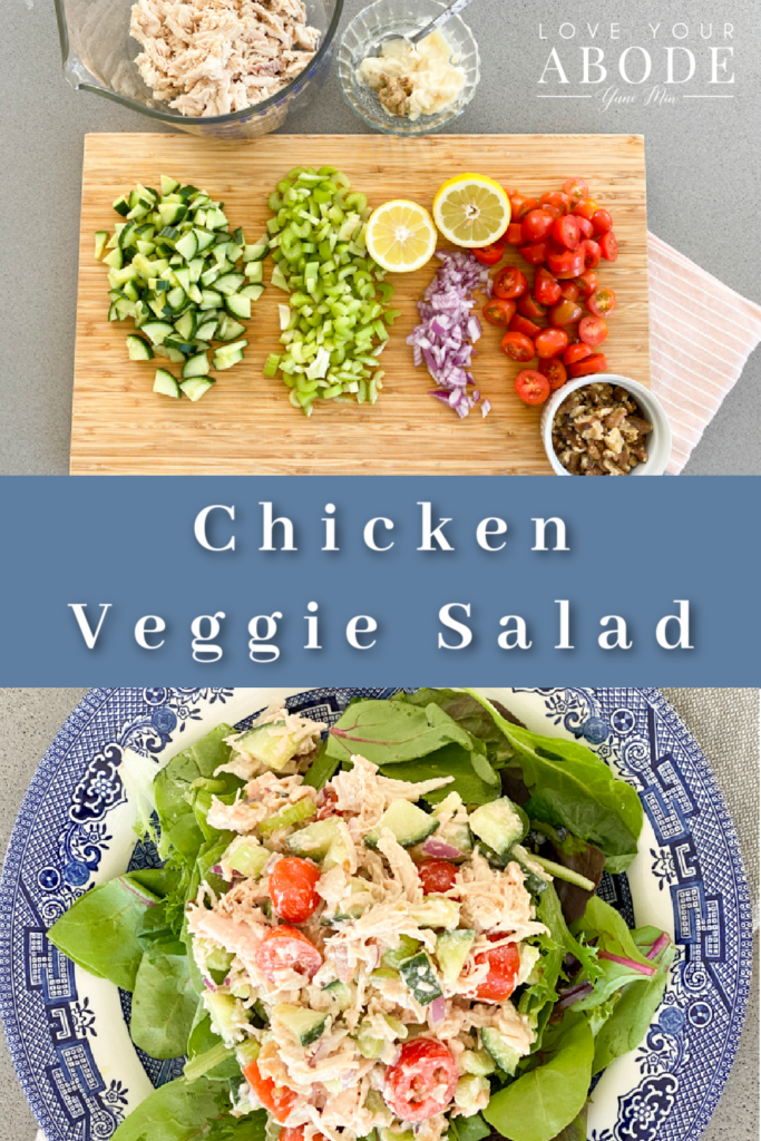 Chicken Veggie Salad - Love Your Abode